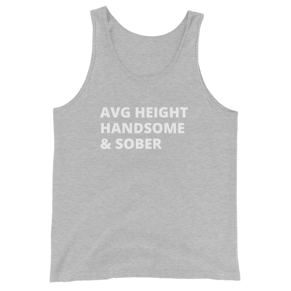 AVG Height Handsome & Sober Tank - Soberlands