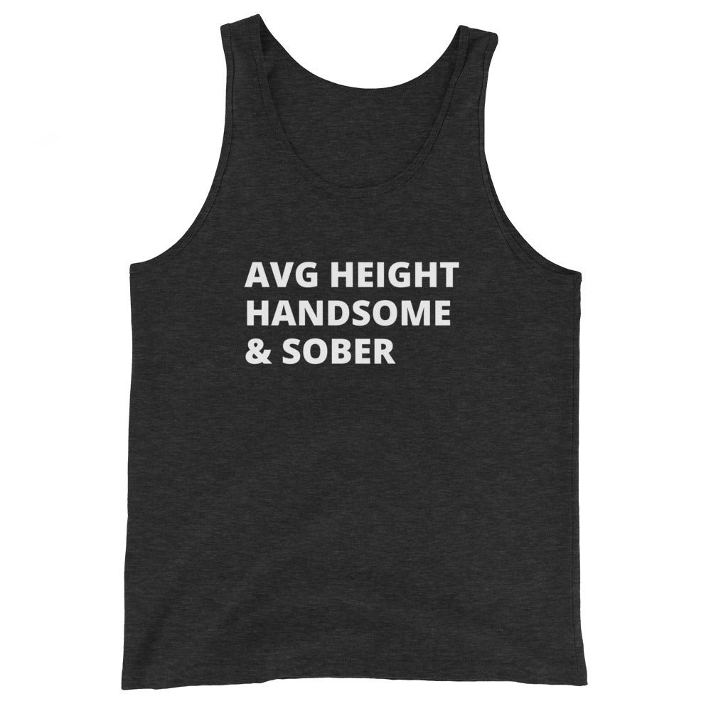 AVG Height Handsome & Sober Tank - Soberlands
