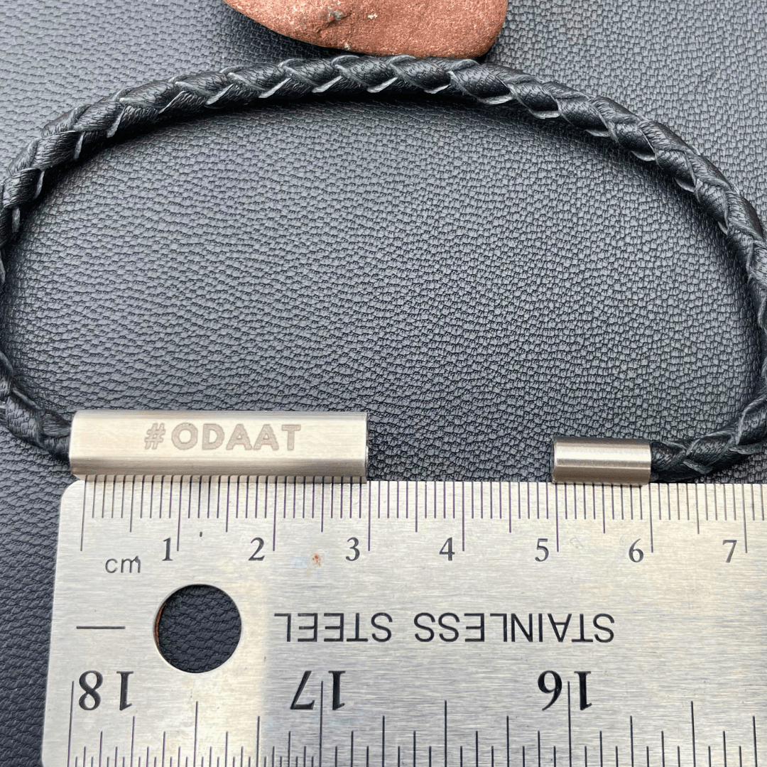 Handmade Personalized Leather Bracelet - Soberlands