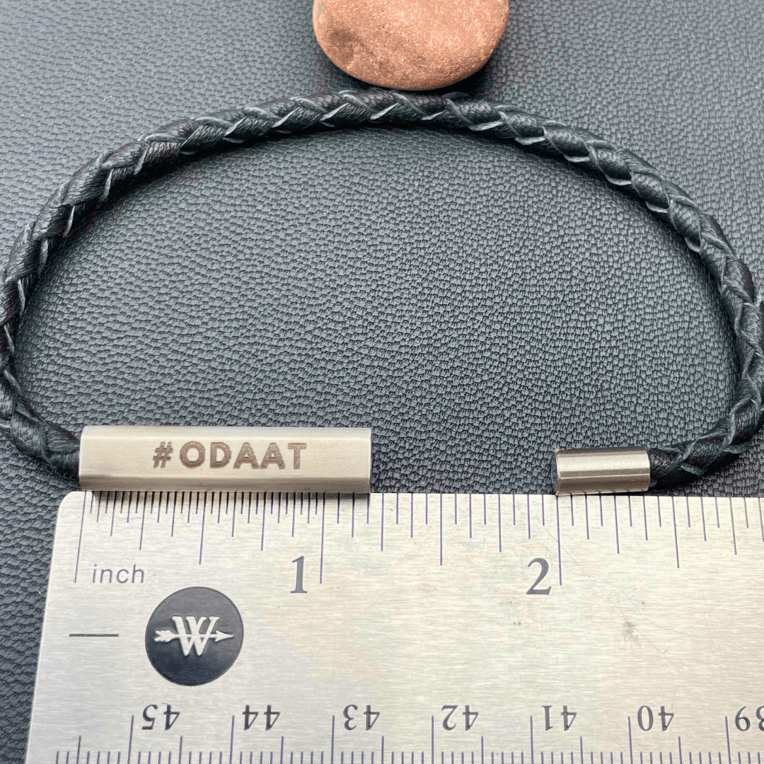 Handmade Personalized Leather Bracelet - Soberlands