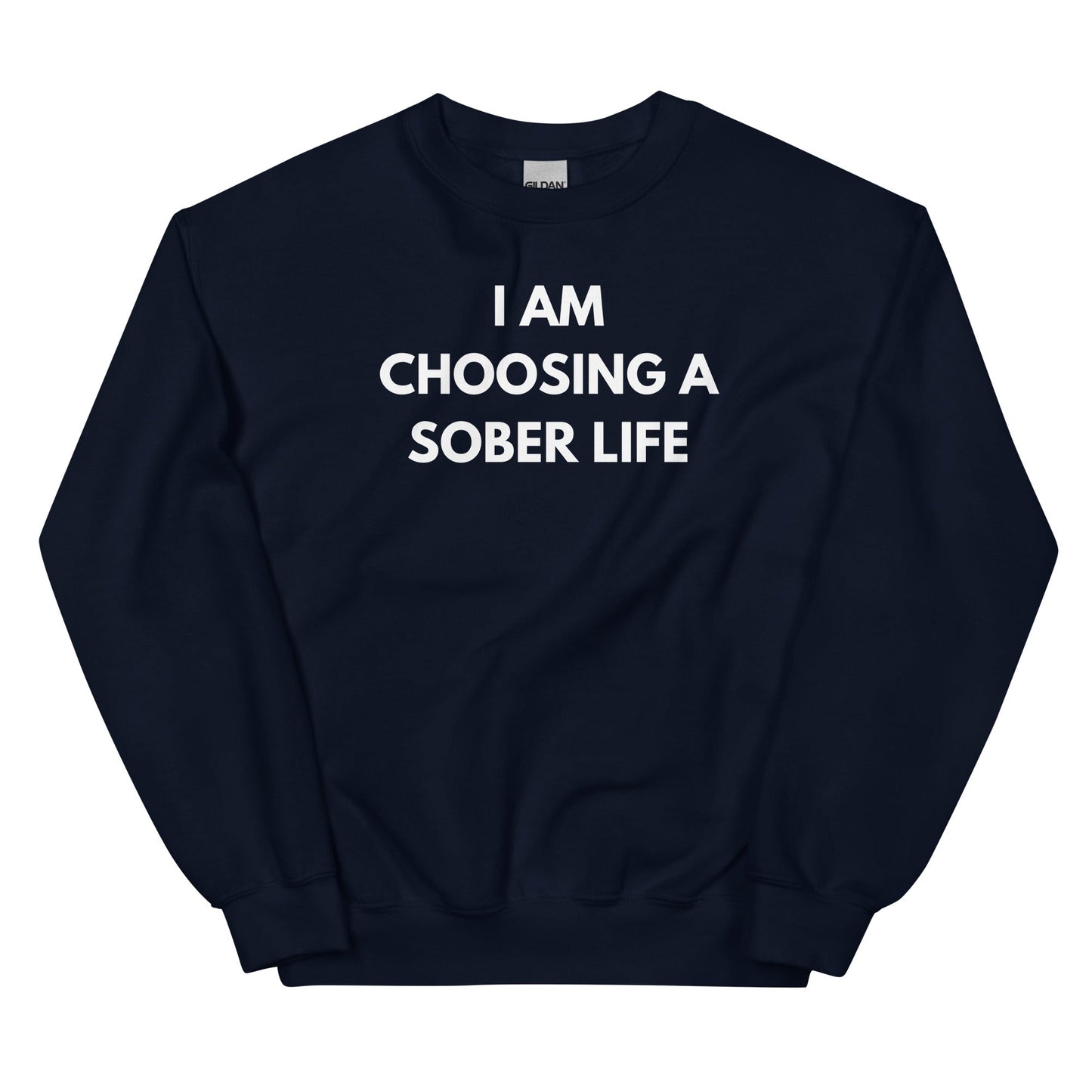I Am Choosing A Sober Life Sweatshirt - Soberlands