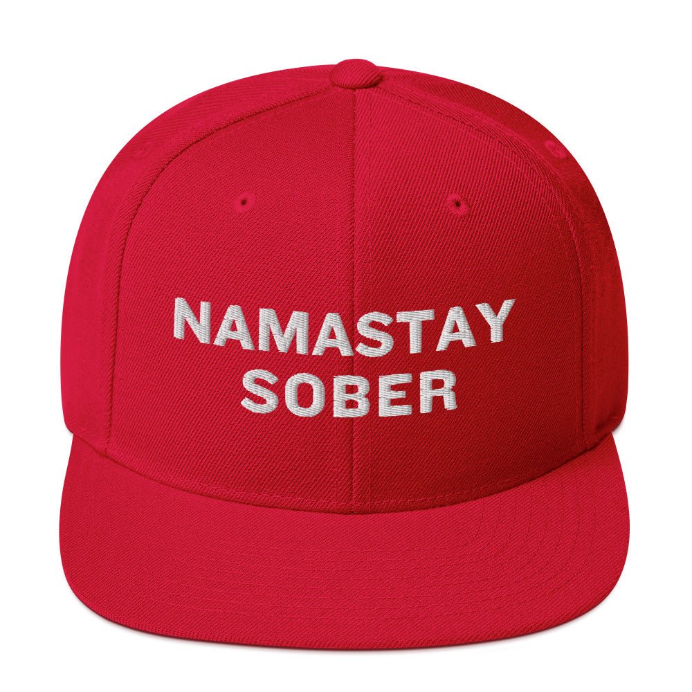 I'm Good...NAMASTAY SOBER Snapback - Soberlands