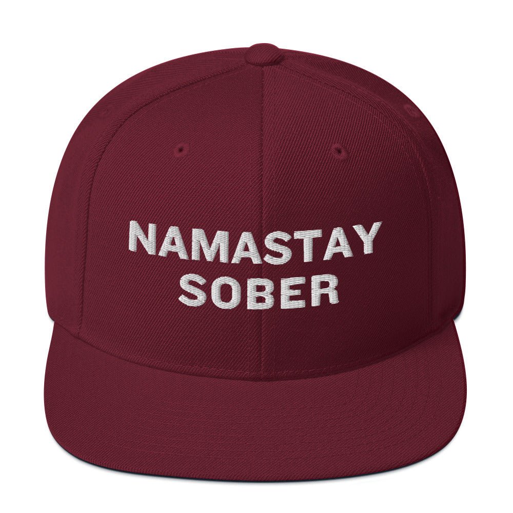 I'm Good...NAMASTAY SOBER Snapback - Soberlands