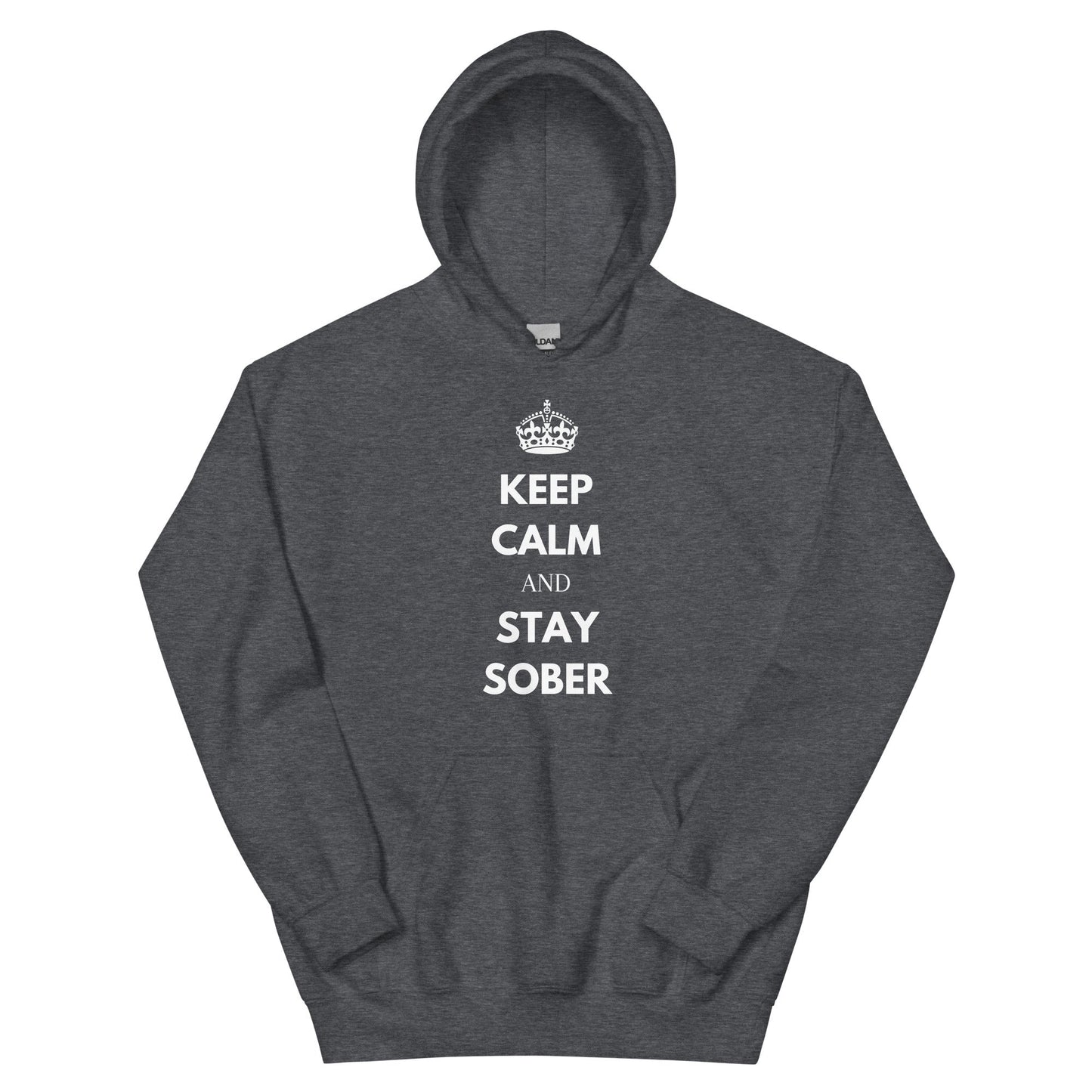 Keep Calm & Stay Sober Hoodie - Soberlands
