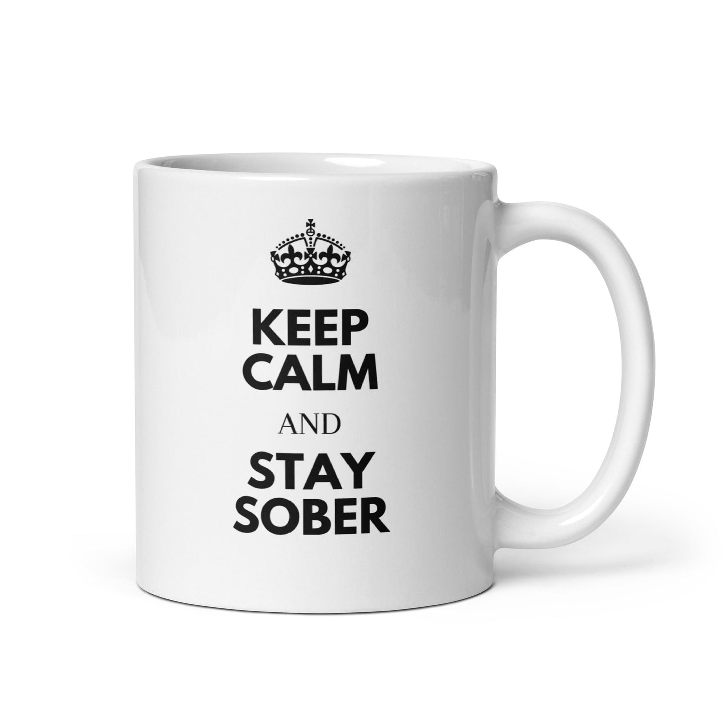 Keep Calm & Stay Sober Mug - Soberlands