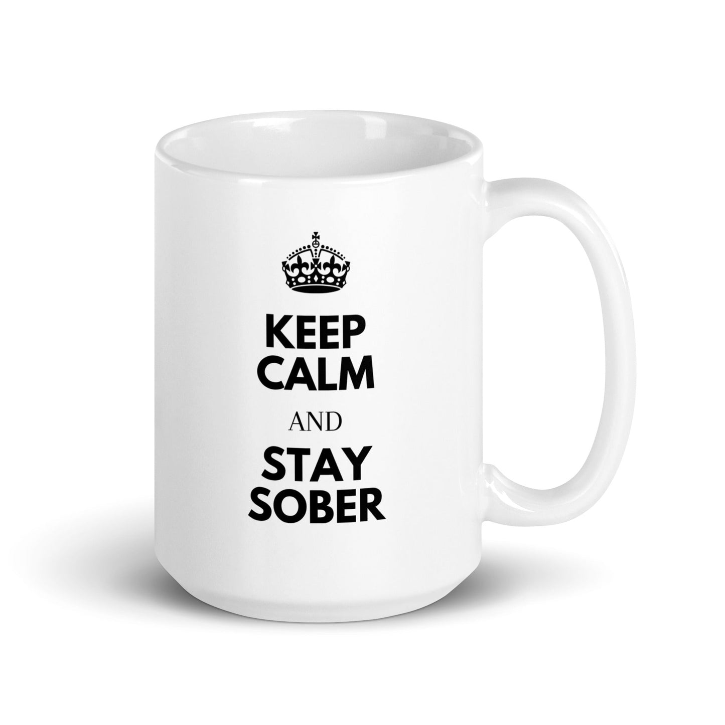 Keep Calm & Stay Sober Mug - Soberlands