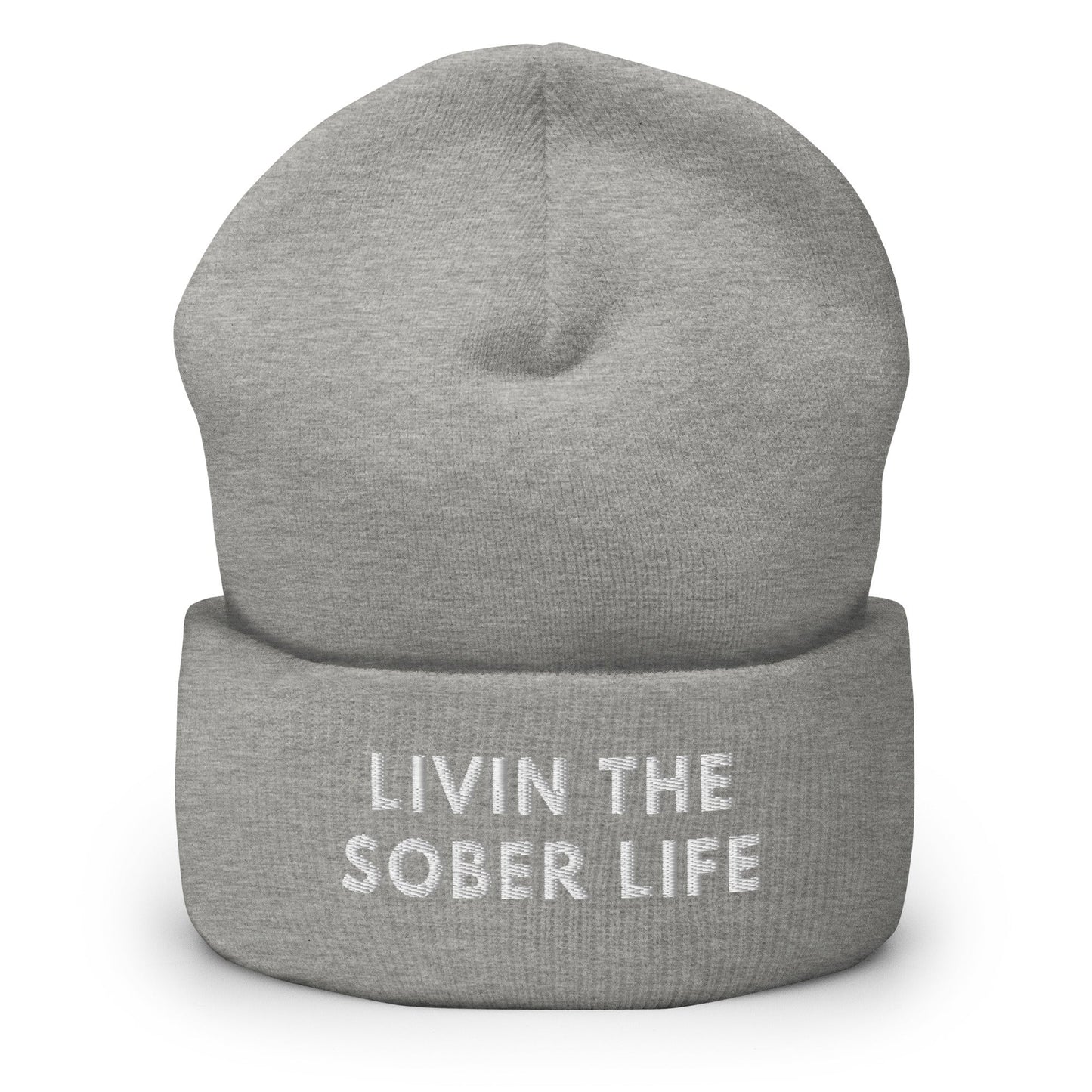 Livin The Sober Life Beanie - Soberlands