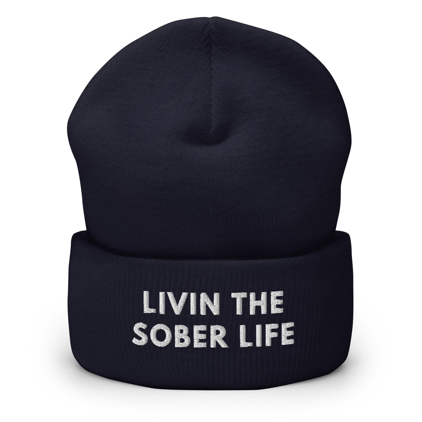 Livin The Sober Life Beanie - Soberlands