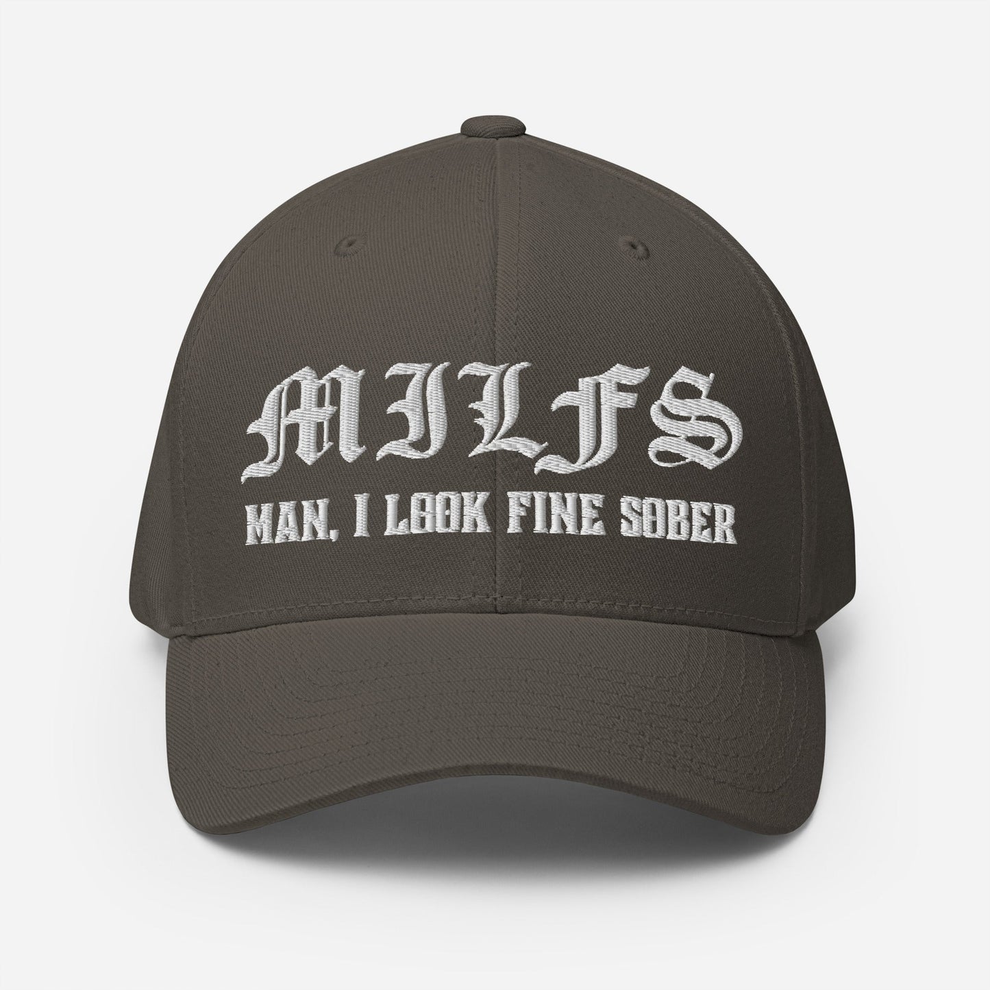 Milfs Fitted Cap - Soberlands