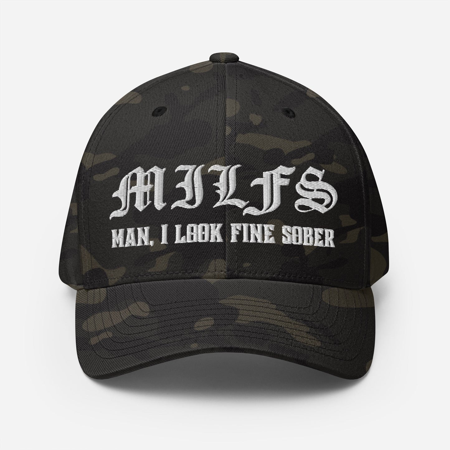 Milfs Fitted Cap - Soberlands