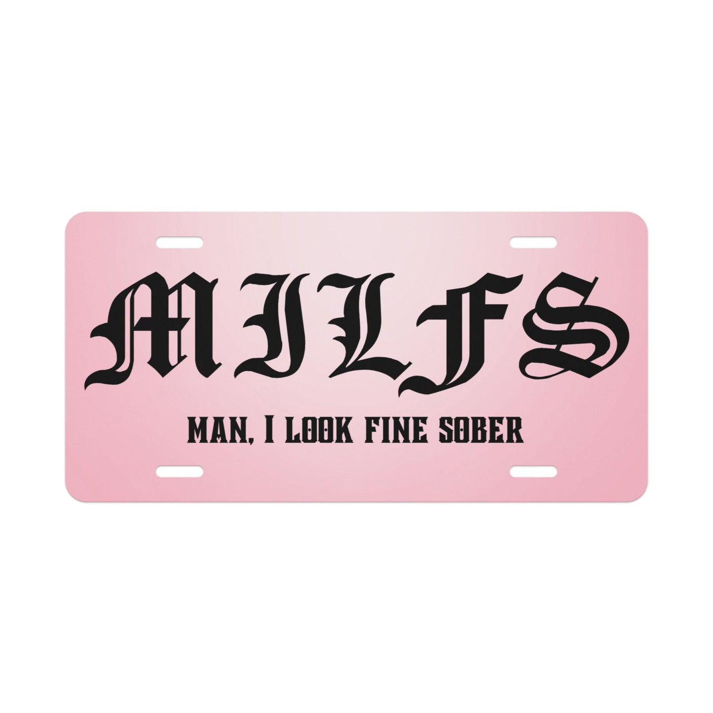 MILFS License Plate - Soberlands