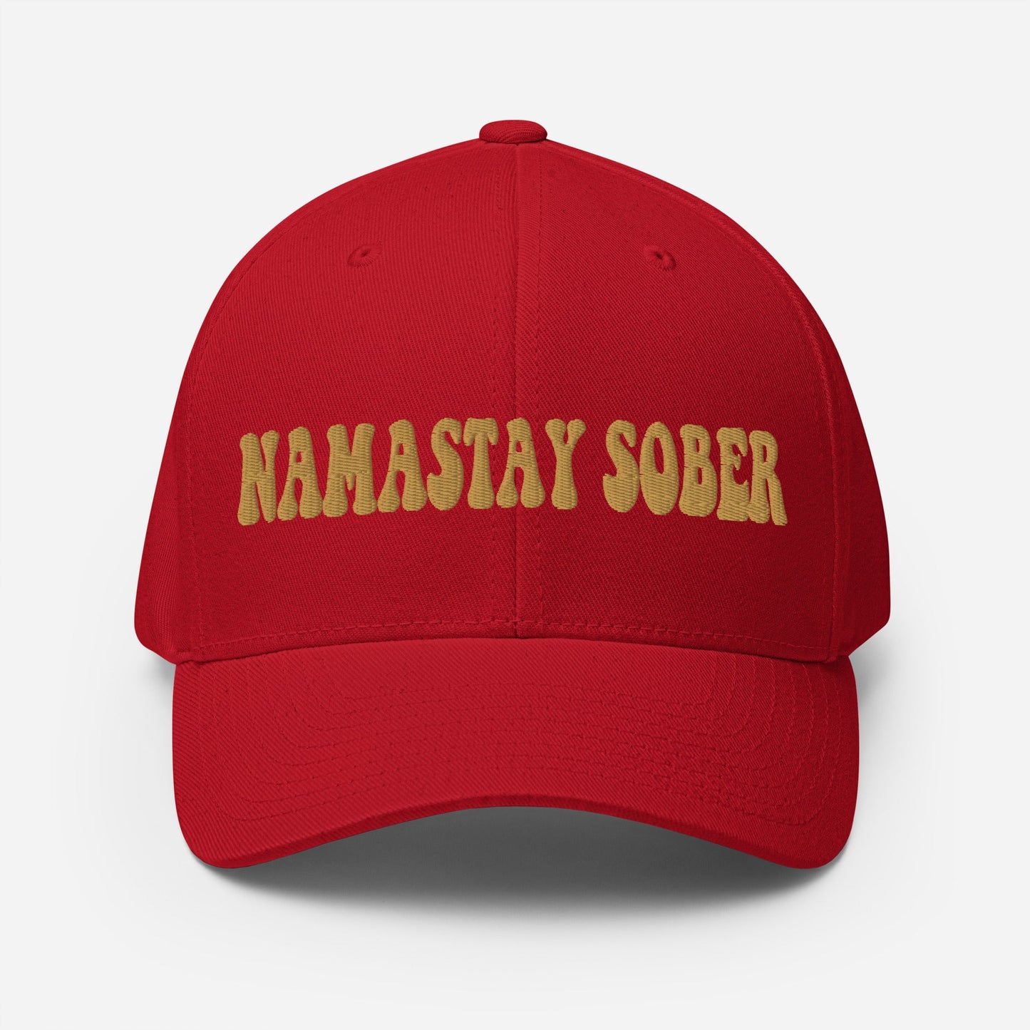 Namastay Sober Fitted Cap - Soberlands