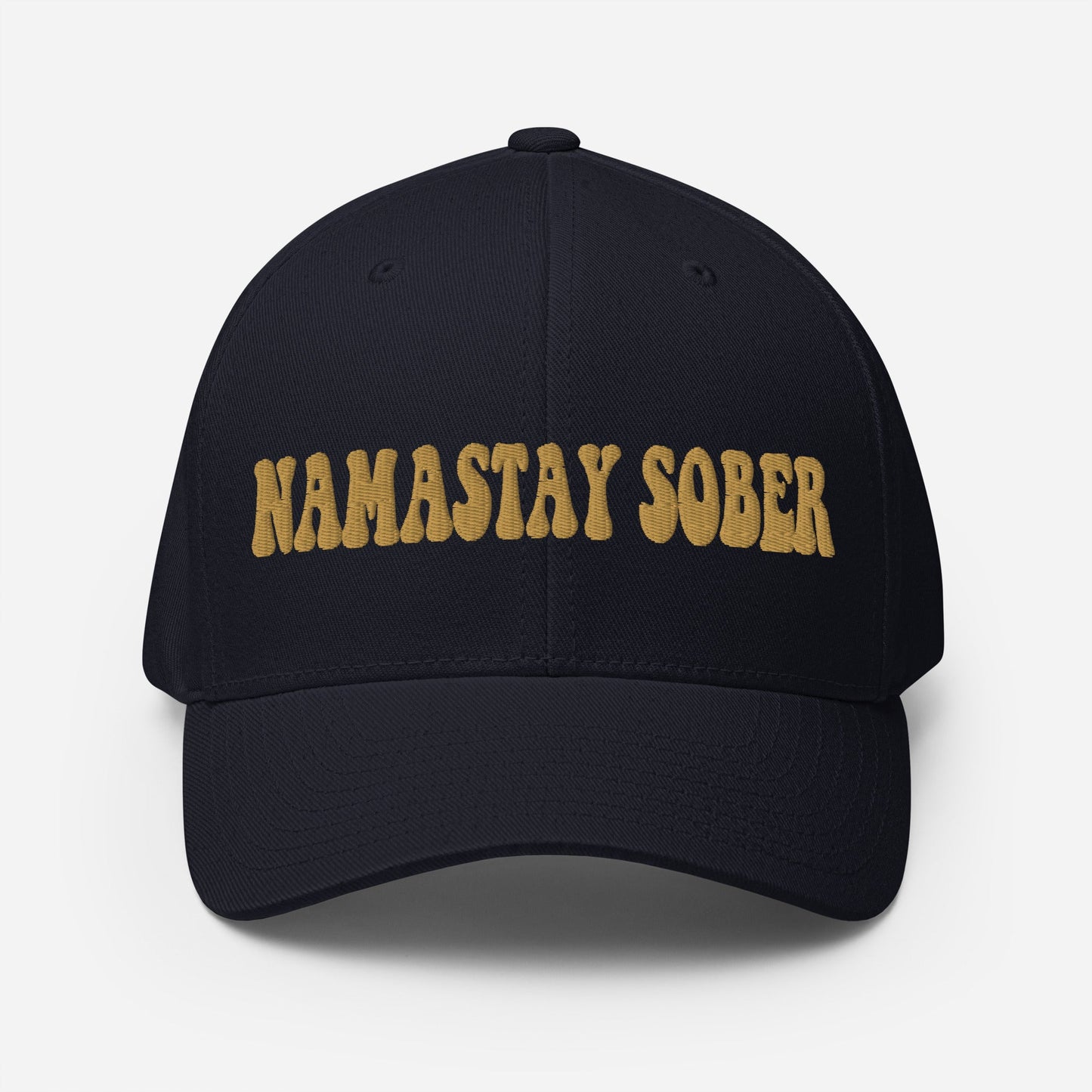 Namastay Sober Fitted Cap - Soberlands