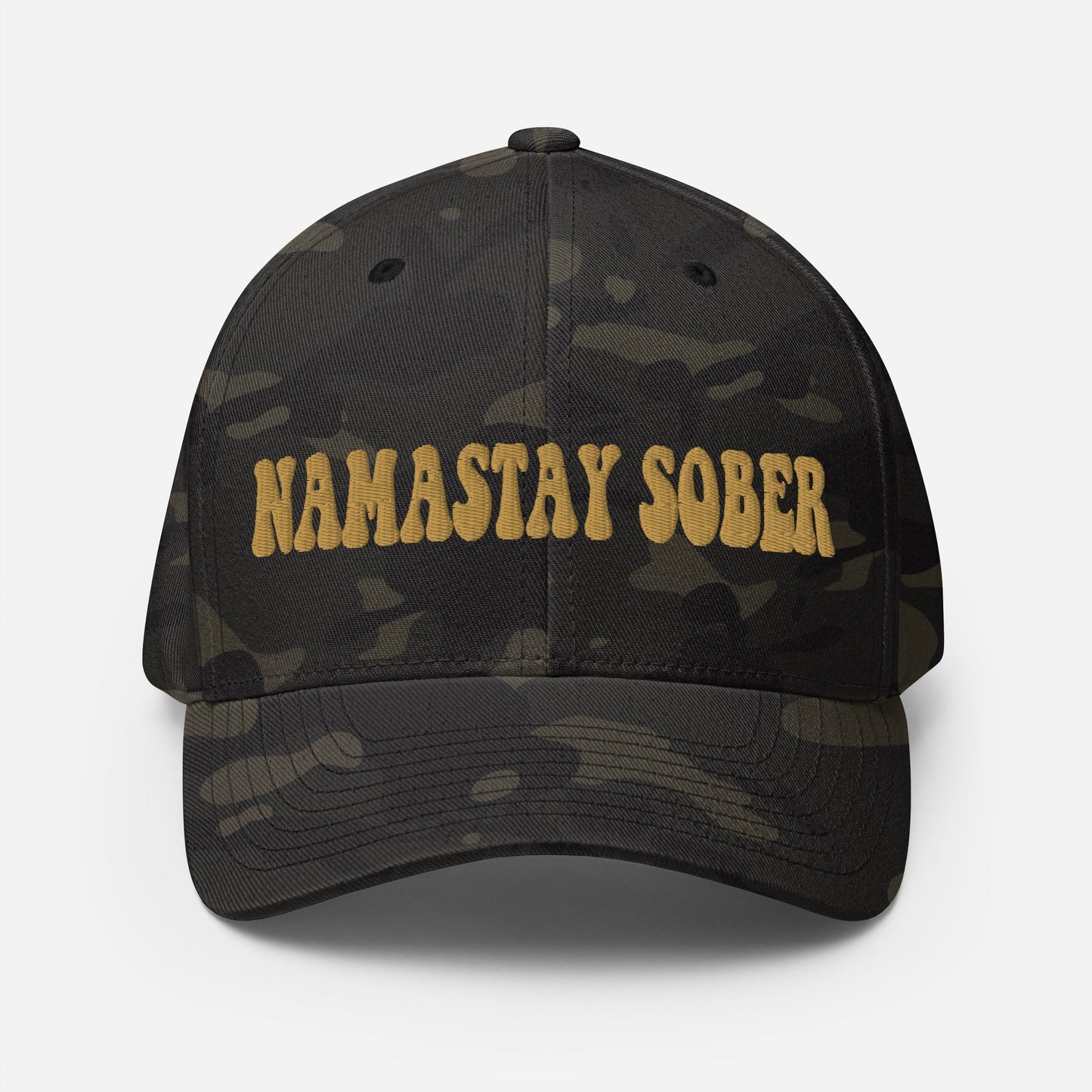 Namastay Sober Fitted Cap - Soberlands
