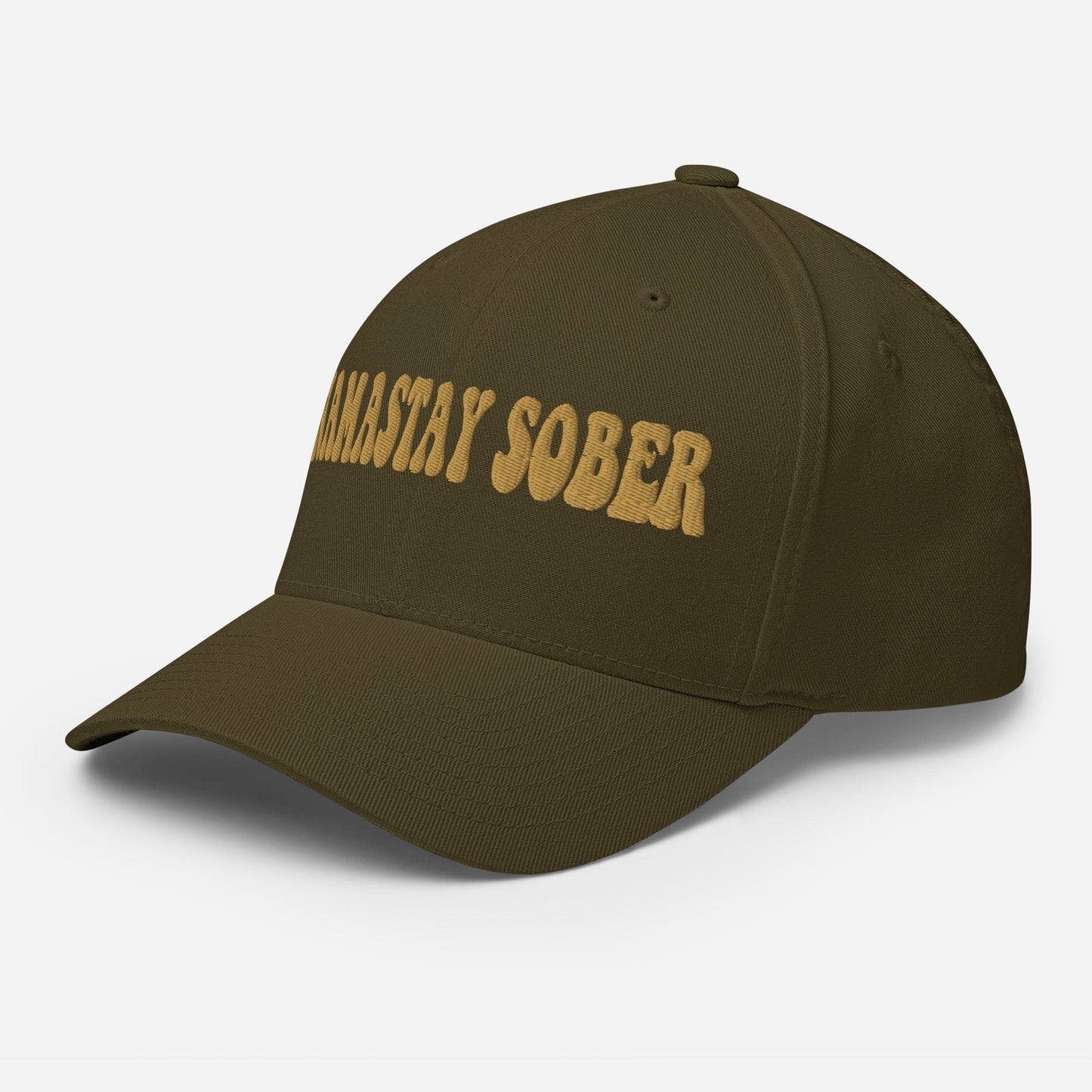 Namastay Sober Fitted Cap - Soberlands