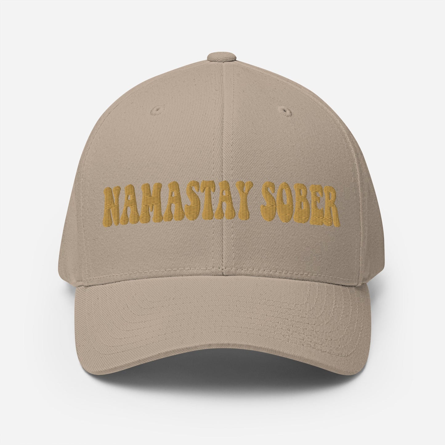 Namastay Sober Fitted Cap - Soberlands