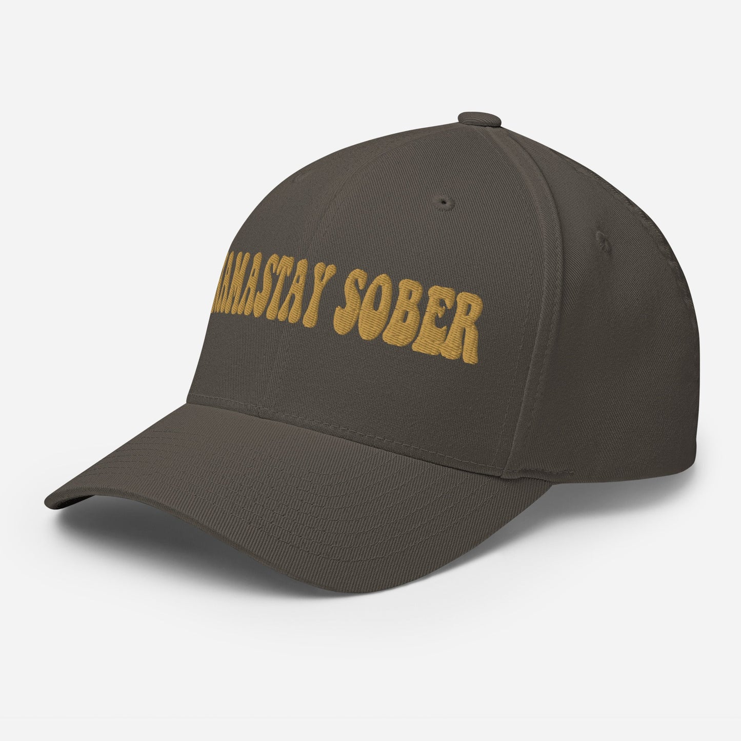 Namastay Sober Fitted Cap - Soberlands