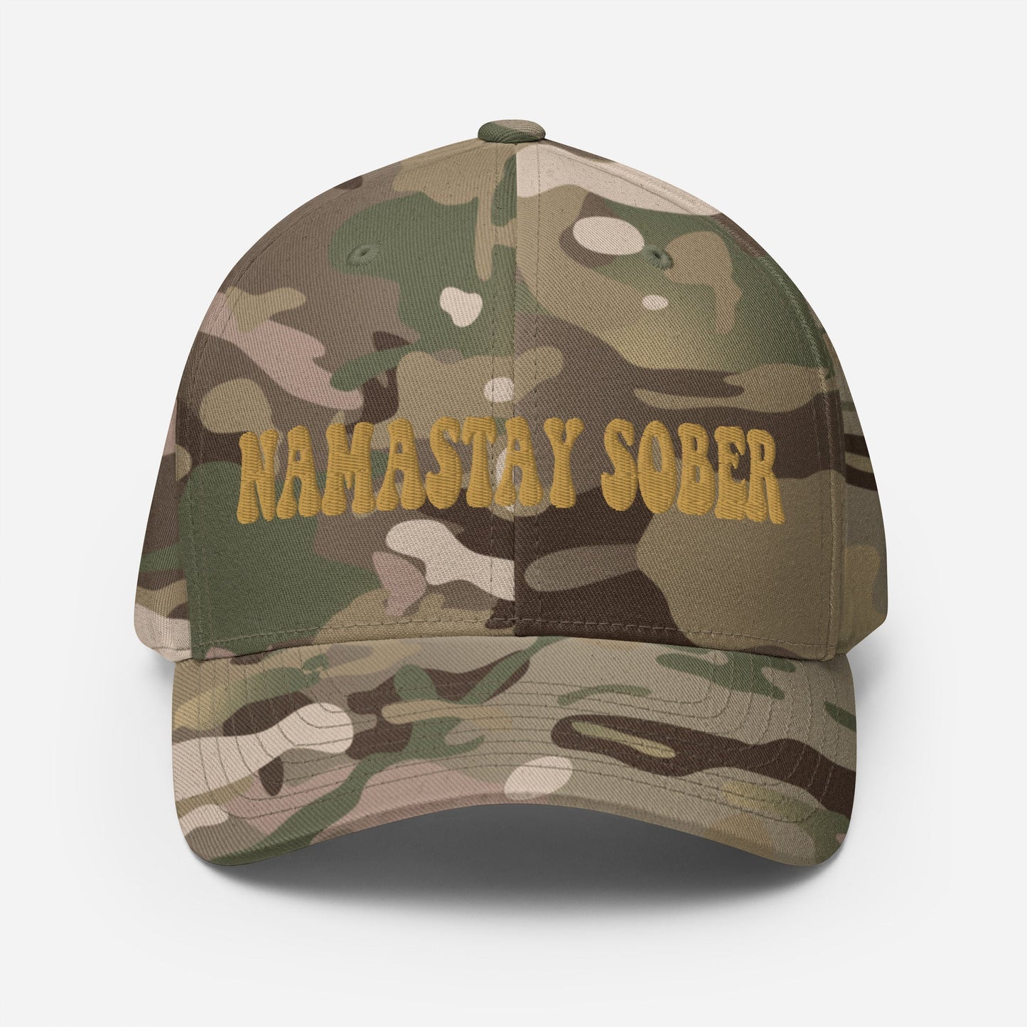 Namastay Sober Fitted Cap - Soberlands