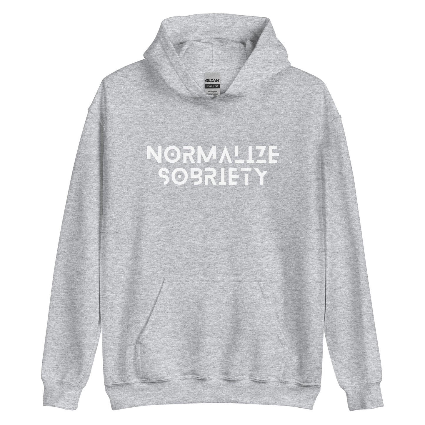 Normalize Sobriety Hoodie - Soberlands