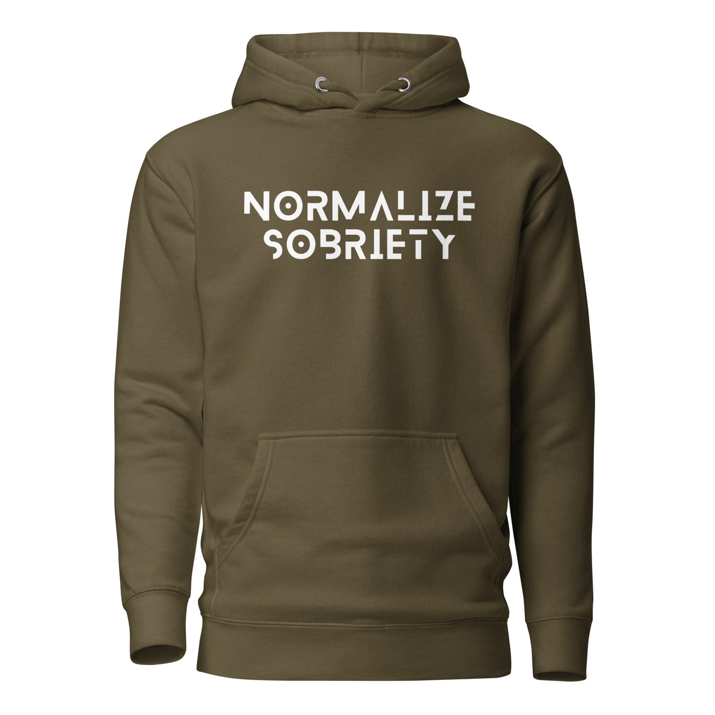 Normalize Sobriety Premium Hoodie - Soberlands