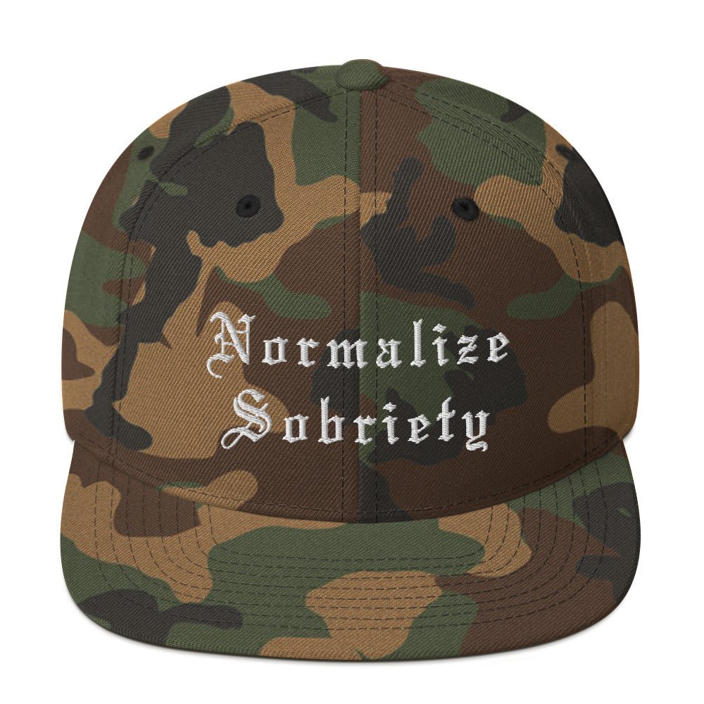 Normalize Sobriety Snapback - Soberlands