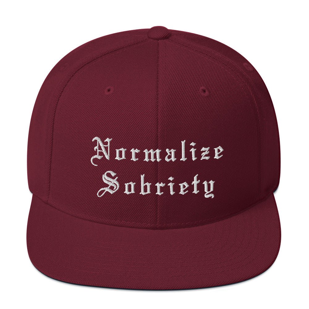 Normalize Sobriety Snapback - Soberlands