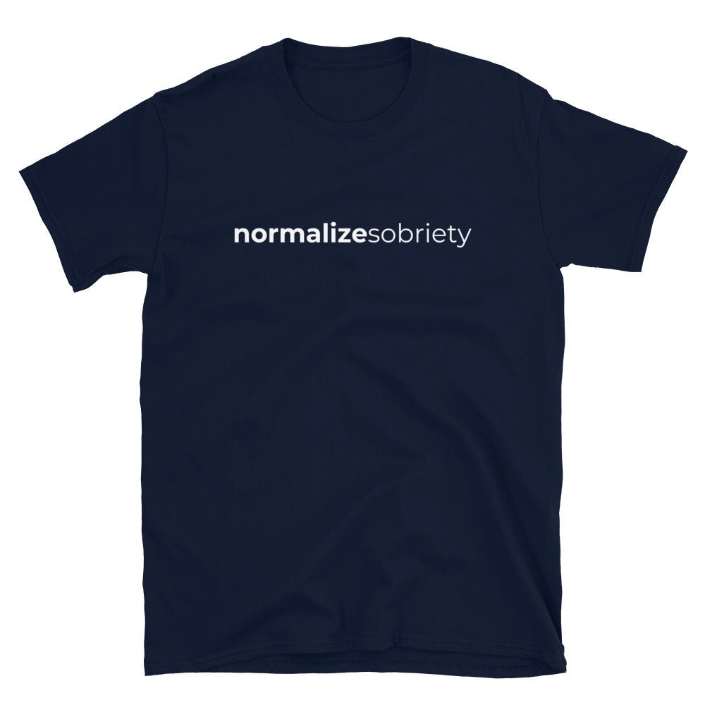 Normalize Sobriety Tee - Soberlands