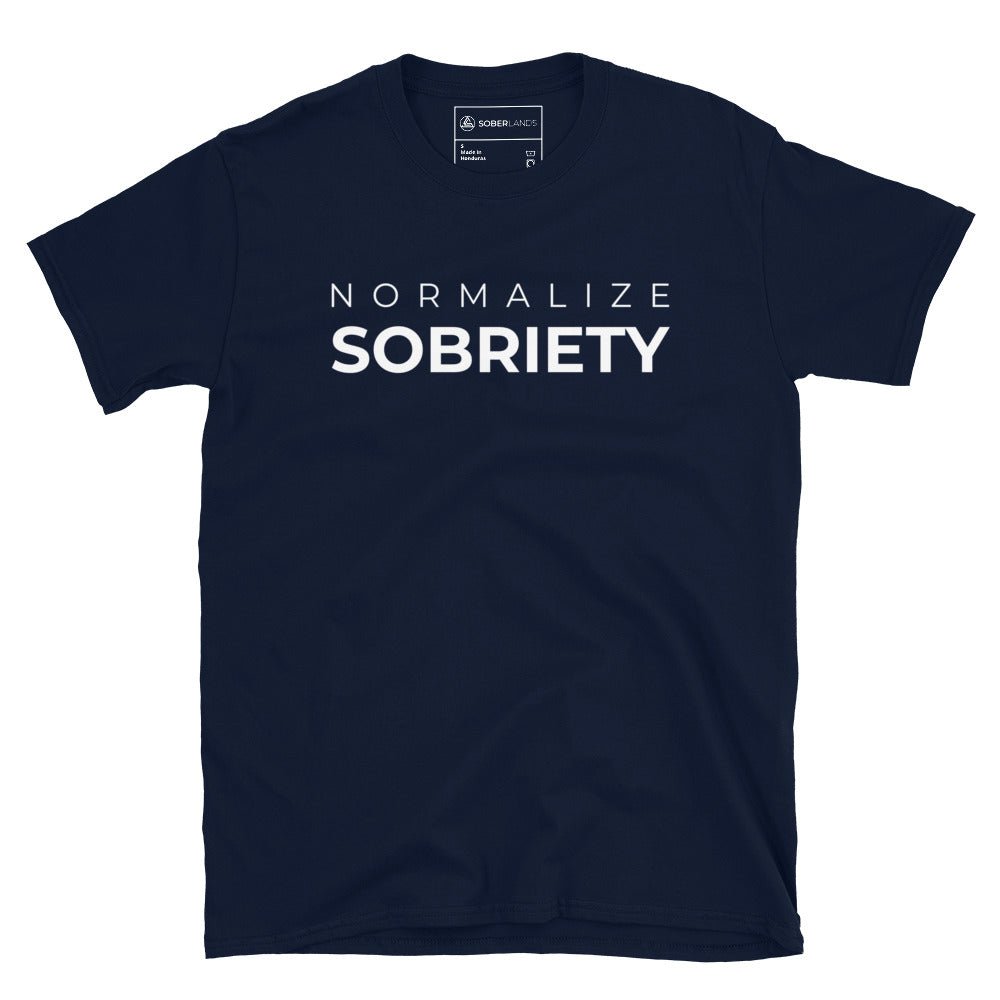Normalize Sobriety Tee - Soberlands