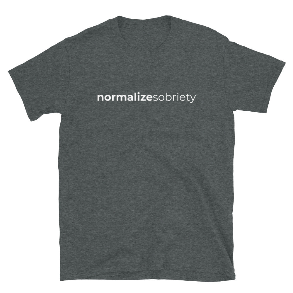 Normalize Sobriety Tee - Soberlands