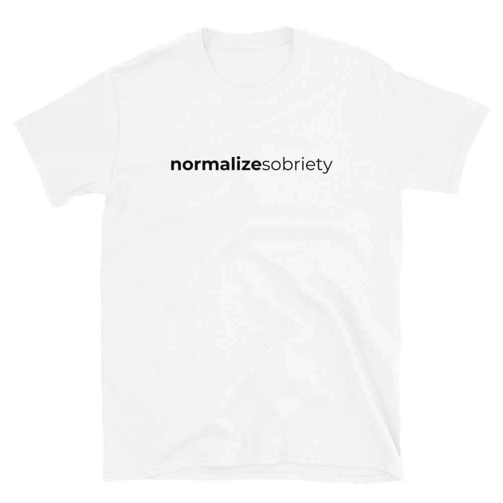 Normalize Sobriety Tee - Soberlands