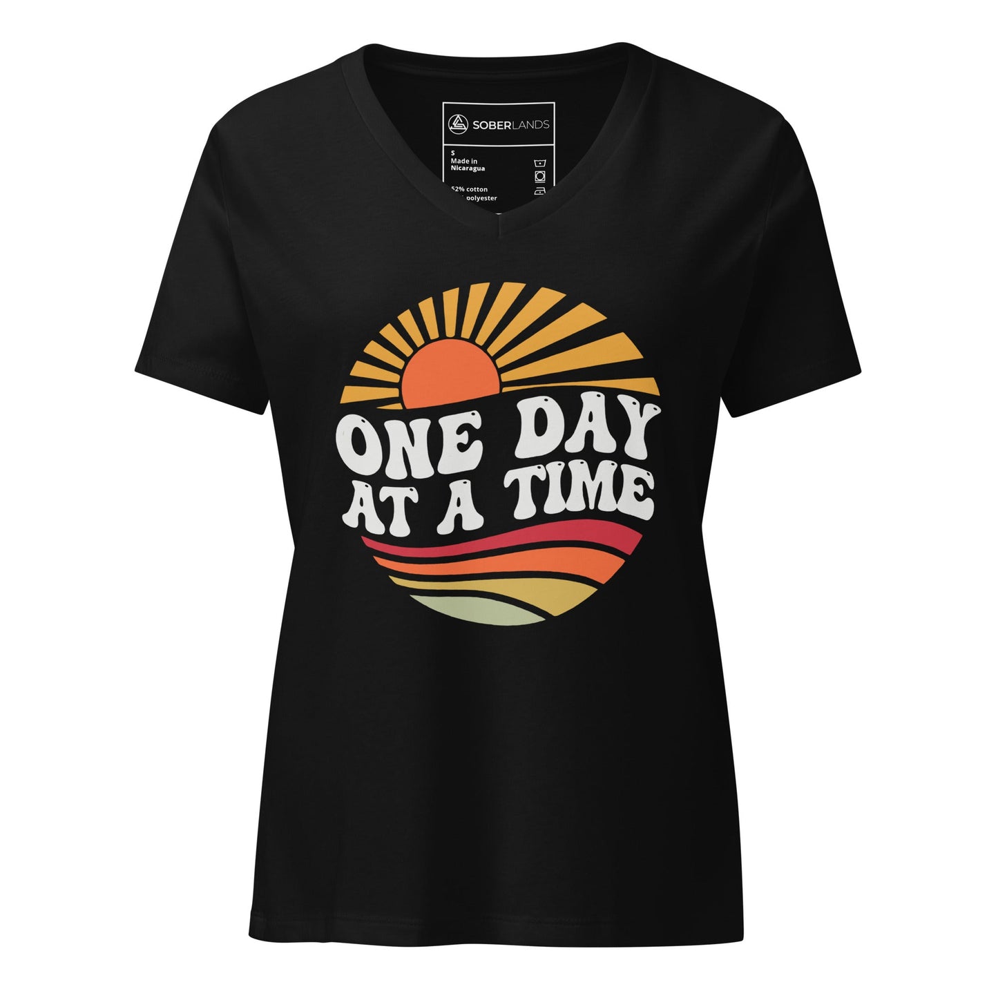 ODAAT Women’s V - neck Tee - Soberlands