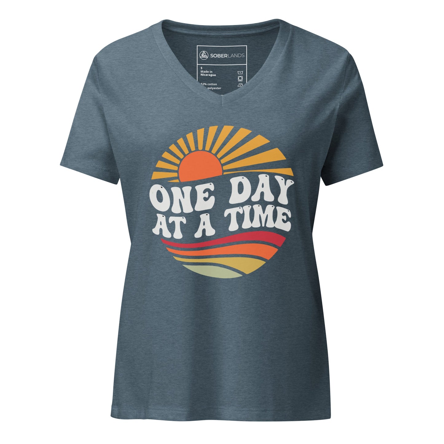 ODAAT Women’s V - neck Tee - Soberlands