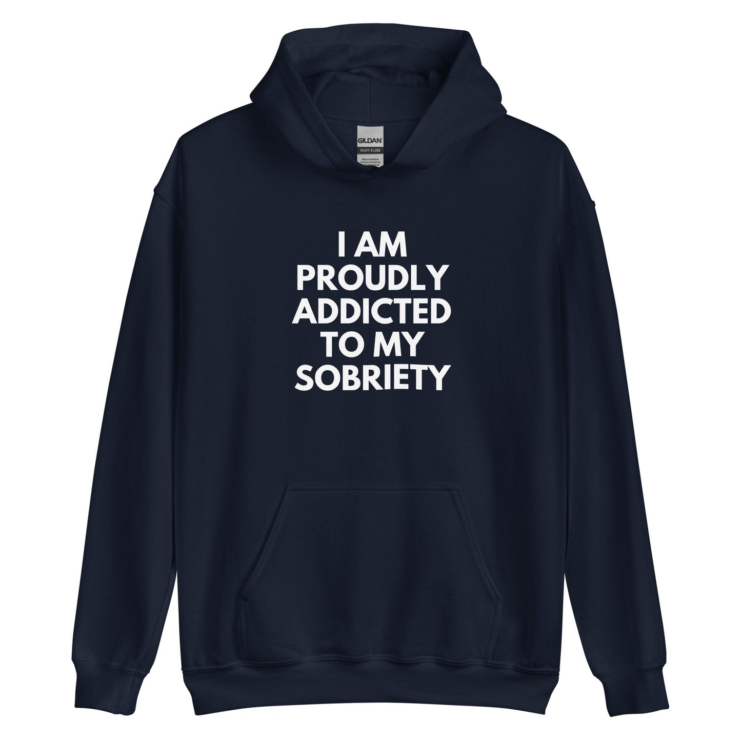 Proudly Addicted To Sobriety Hoodie - Soberlands