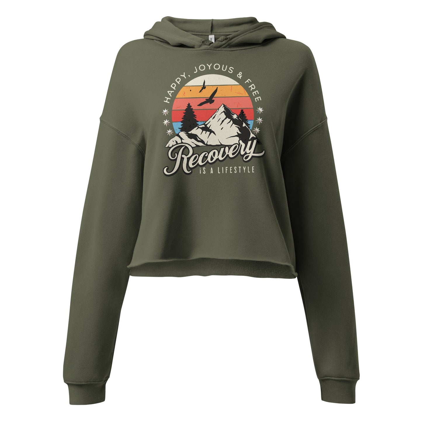 Recovery Crop Hoodie - Soberlands