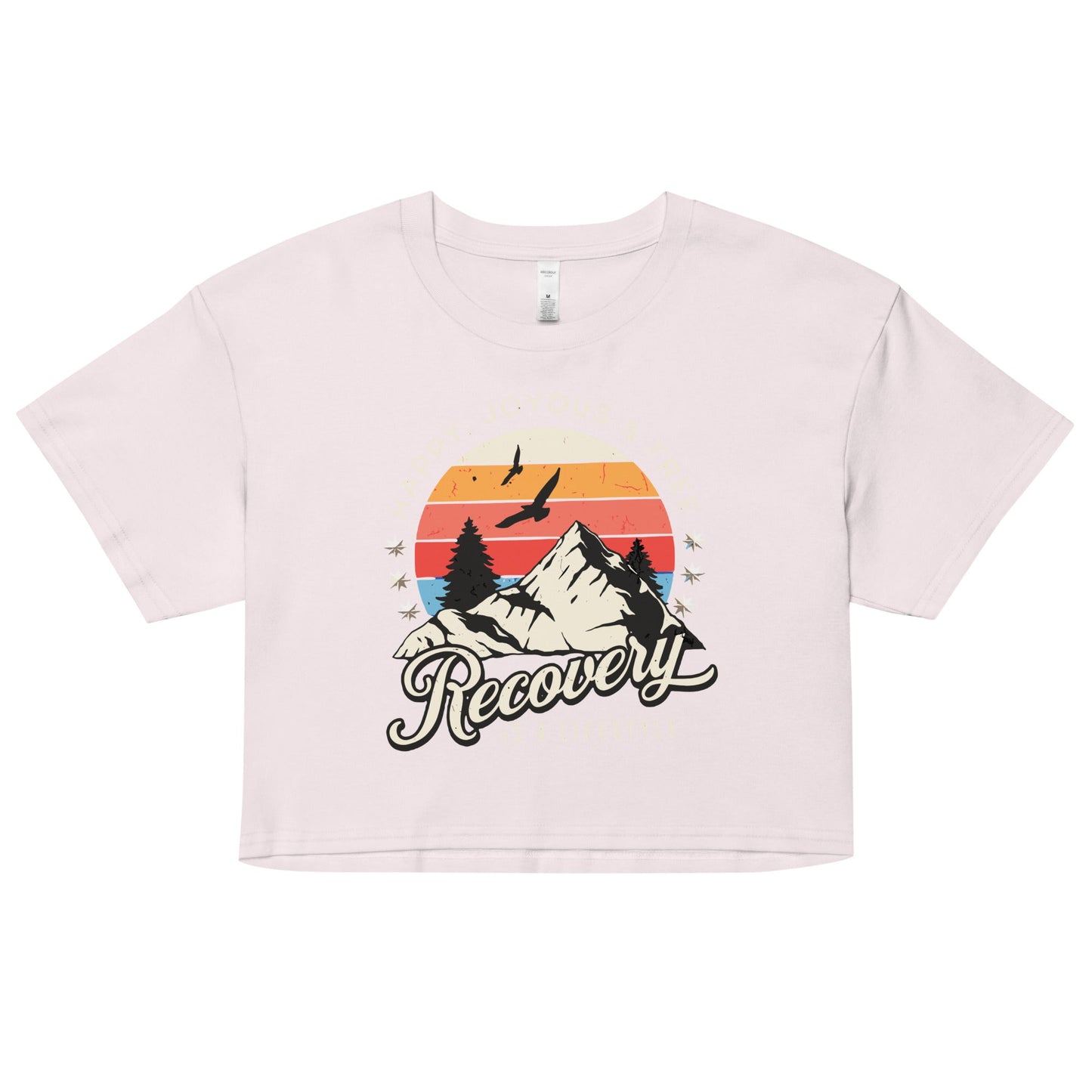Recovery Women’s Crop Top - Soberlands