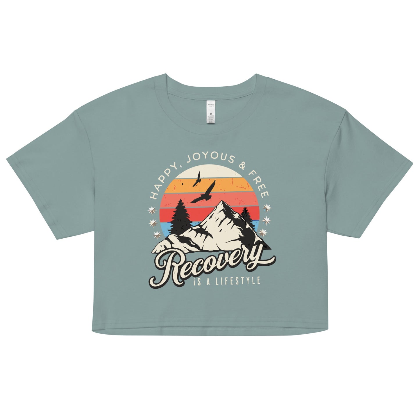 Recovery Women’s Crop Top - Soberlands
