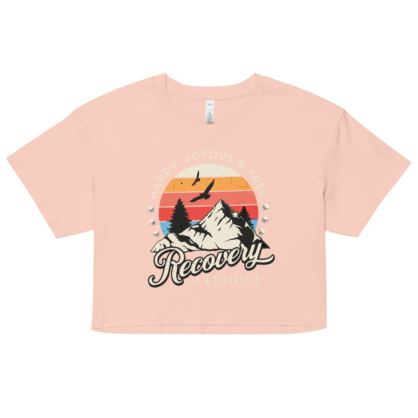 Recovery Women’s Crop Top - Soberlands