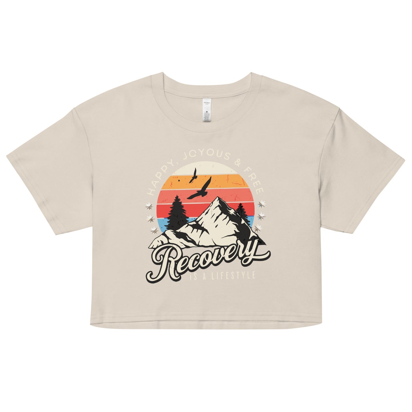 Recovery Women’s Crop Top - Soberlands