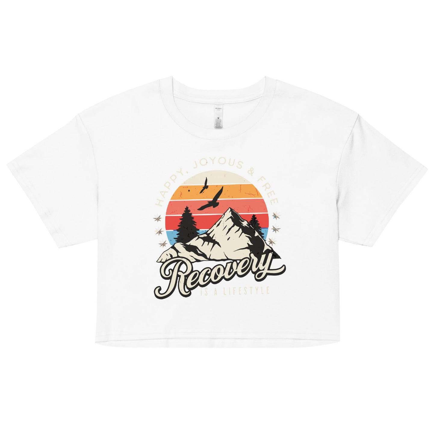 Recovery Women’s Crop Top - Soberlands