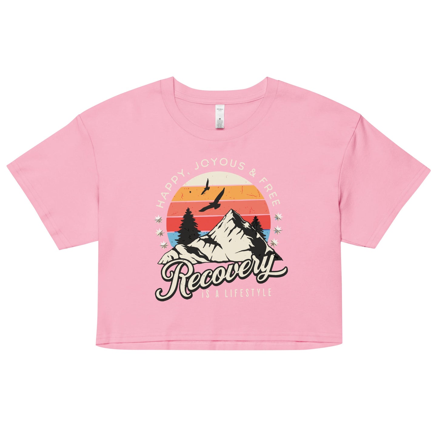 Recovery Women’s Crop Top - Soberlands