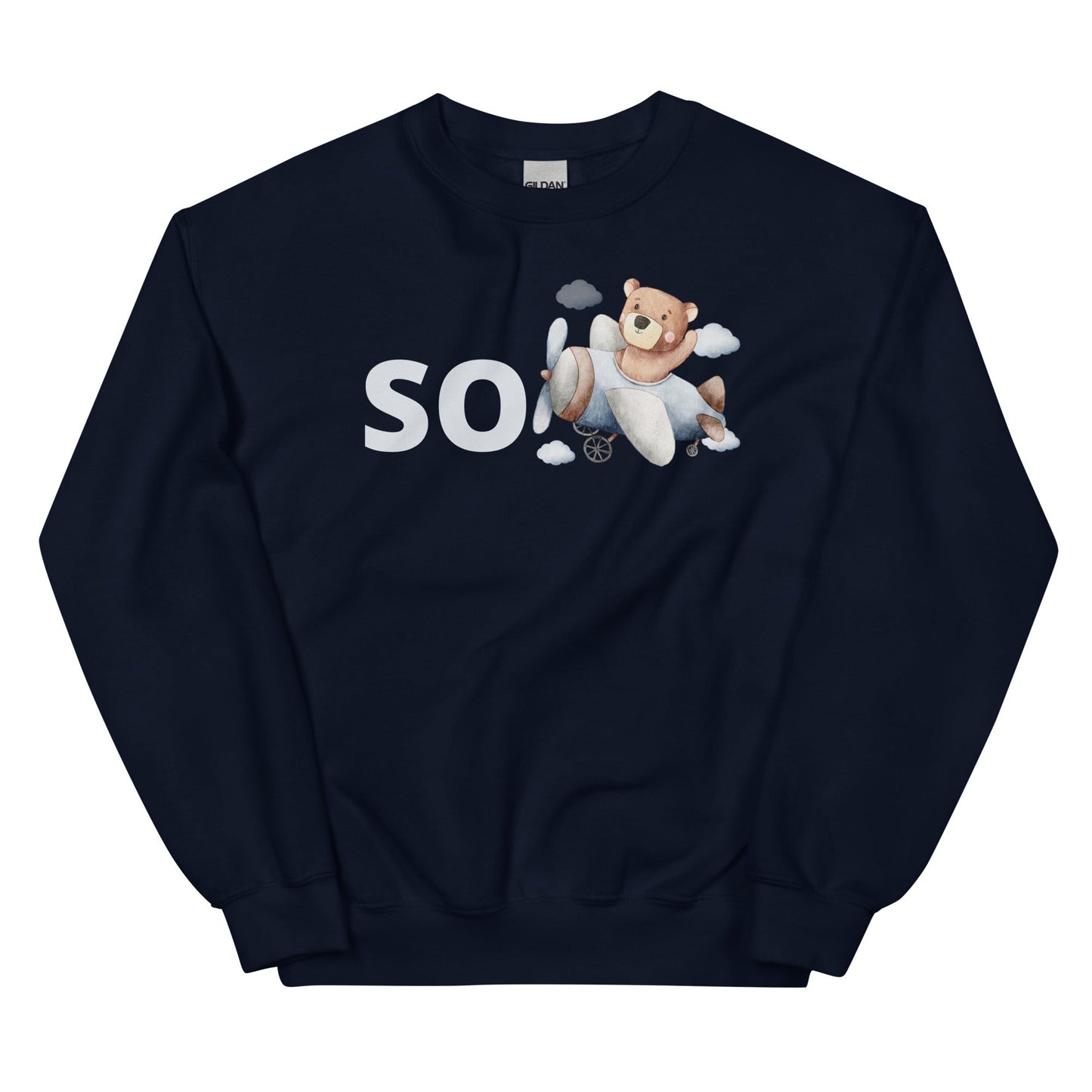 SoBear Plane Sweatshirt - Soberlands