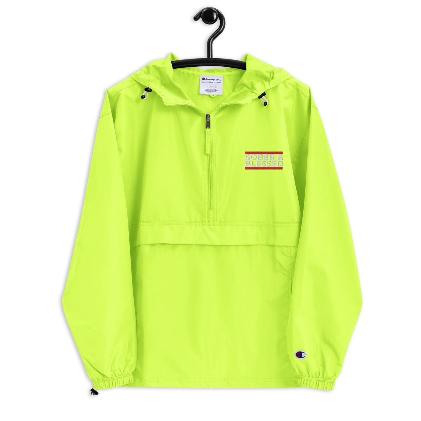 Sober and Blessed Champion Jacket - Soberlands