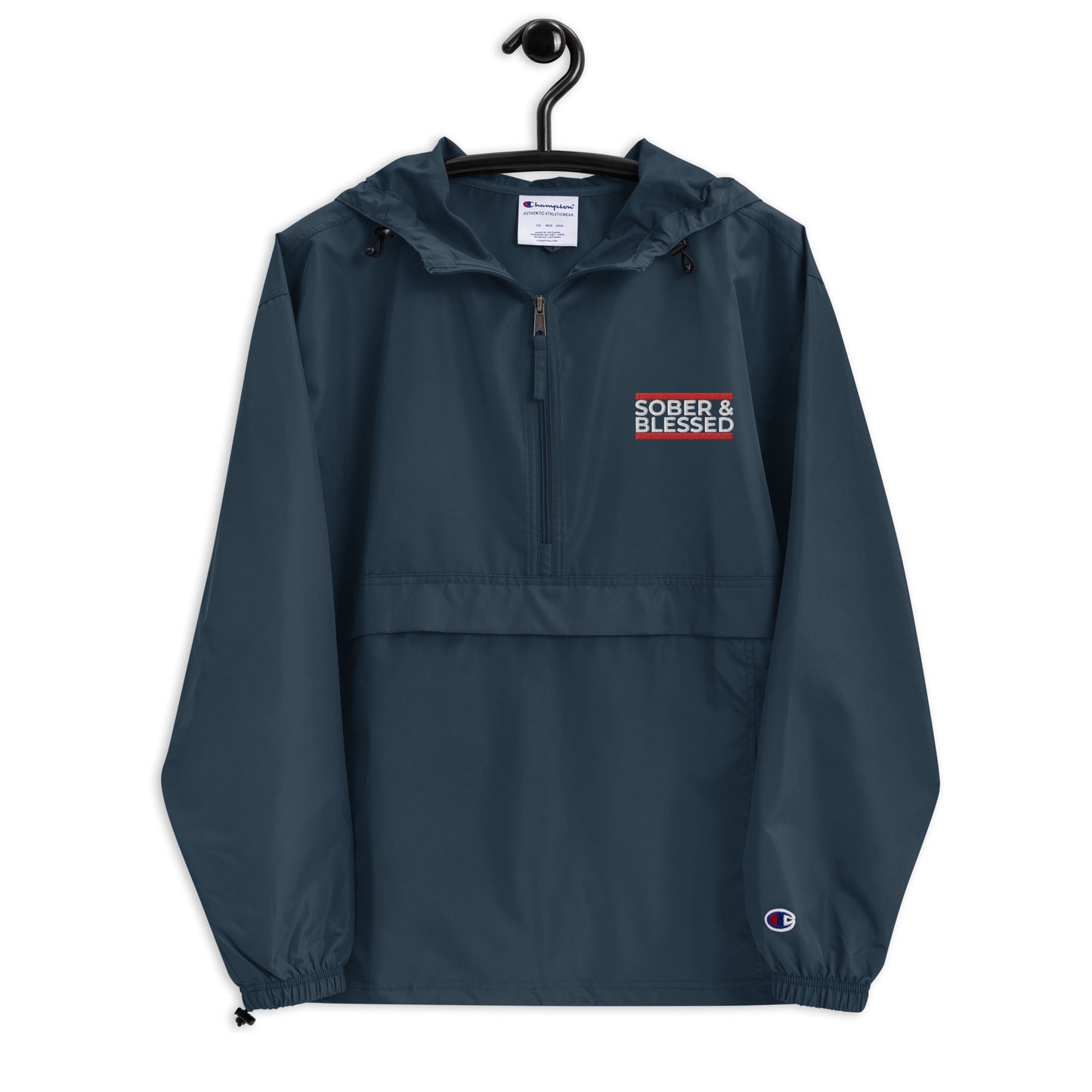 Sober and Blessed Champion Jacket - Soberlands
