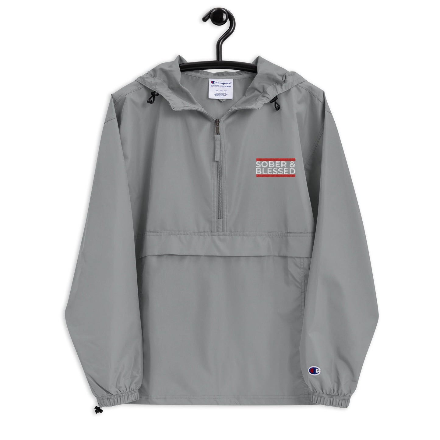 Sober and Blessed Champion Jacket - Soberlands