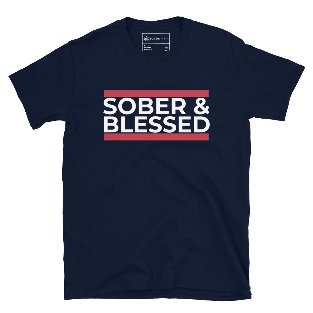 Sober and Blessed Tee - Soberlands