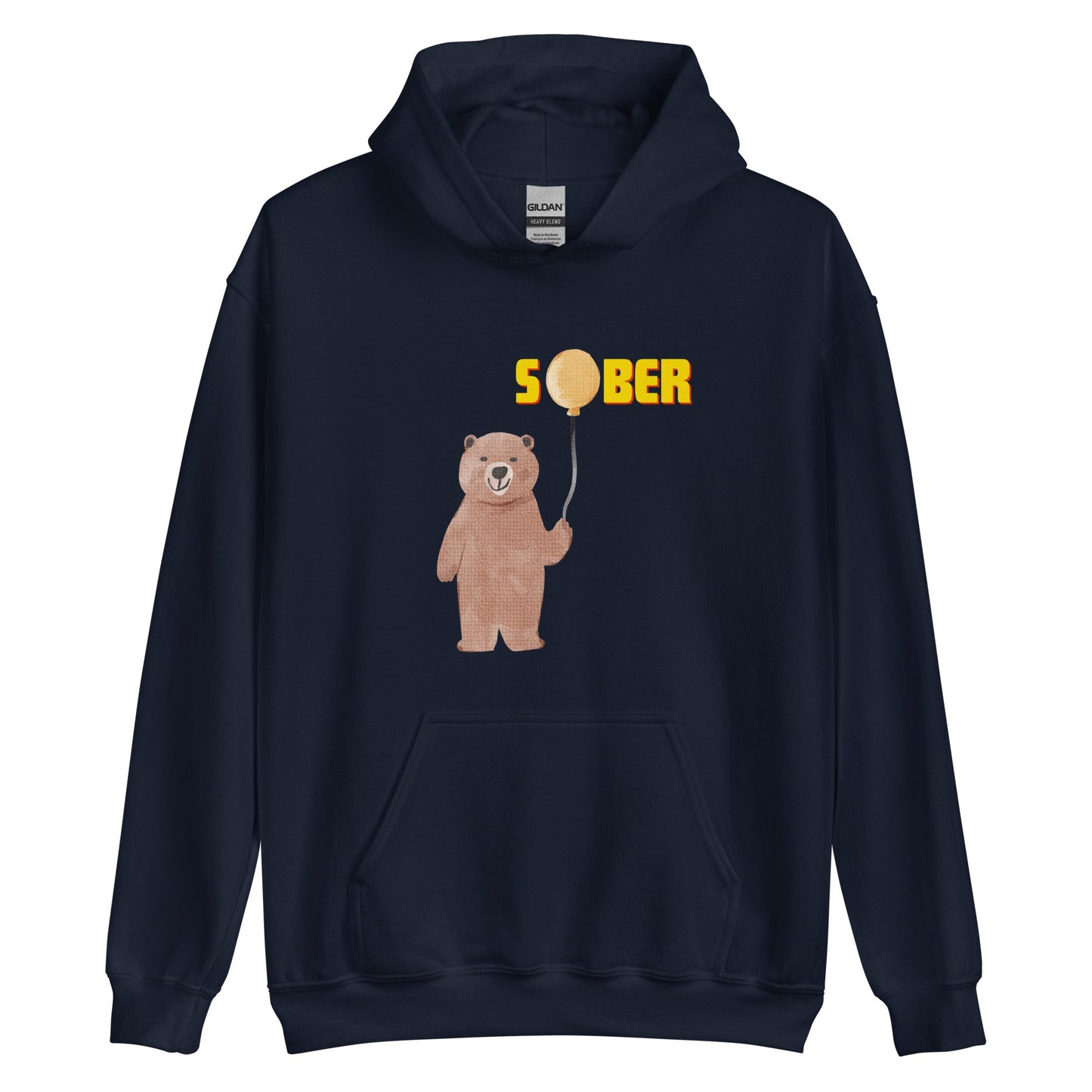 Sober Bear Hoodie - Soberlands