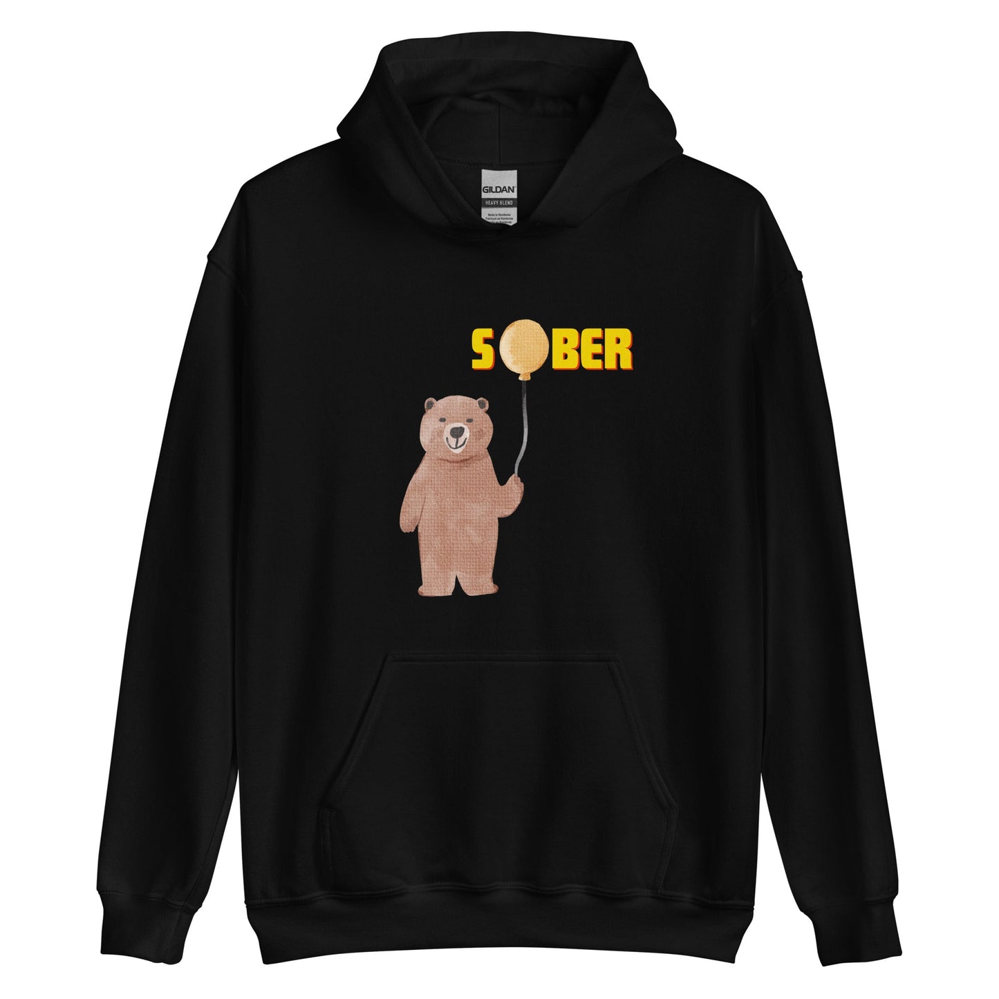 Sober Bear Hoodie - Soberlands