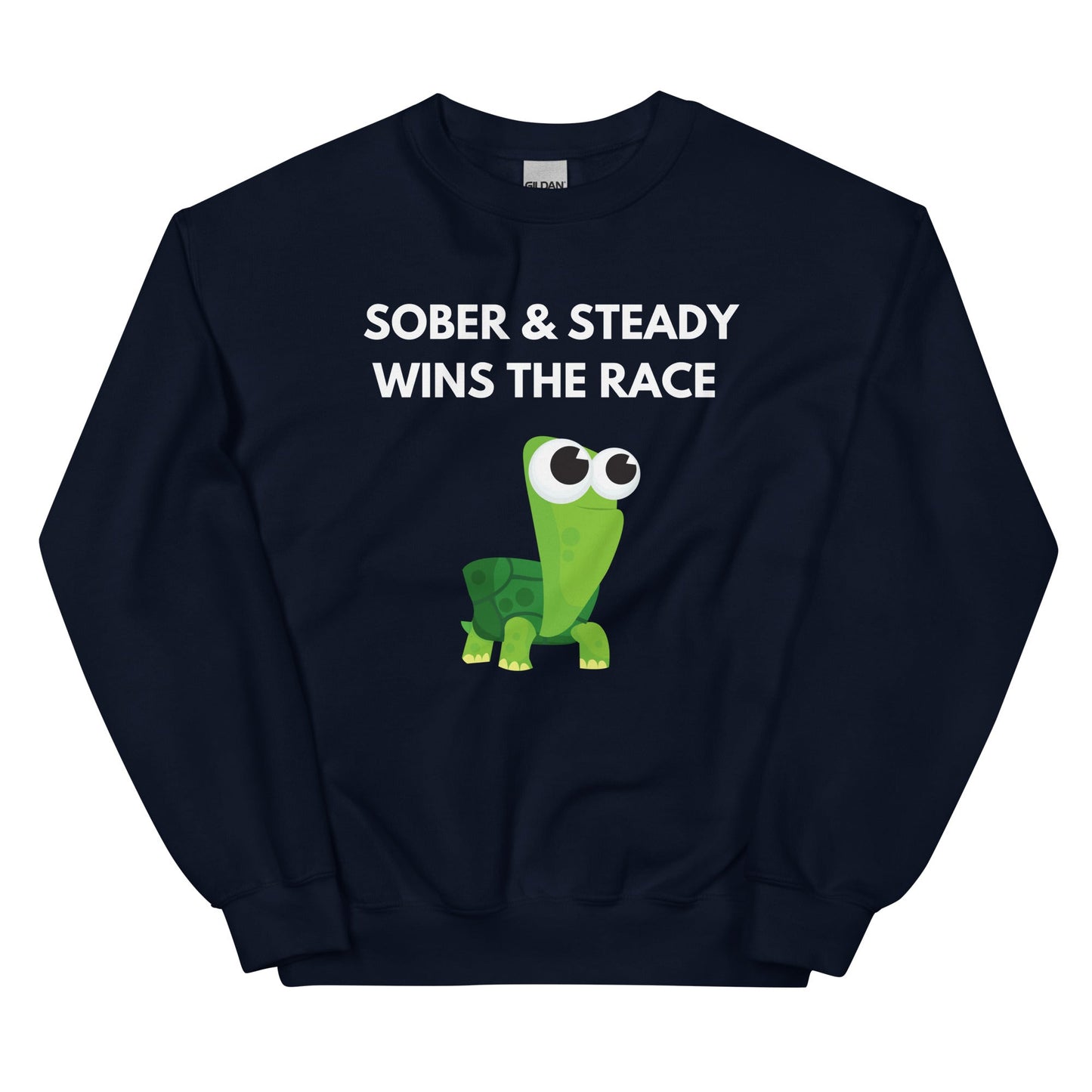 Sober & Steady Tortoise Sweatshirt - Soberlands