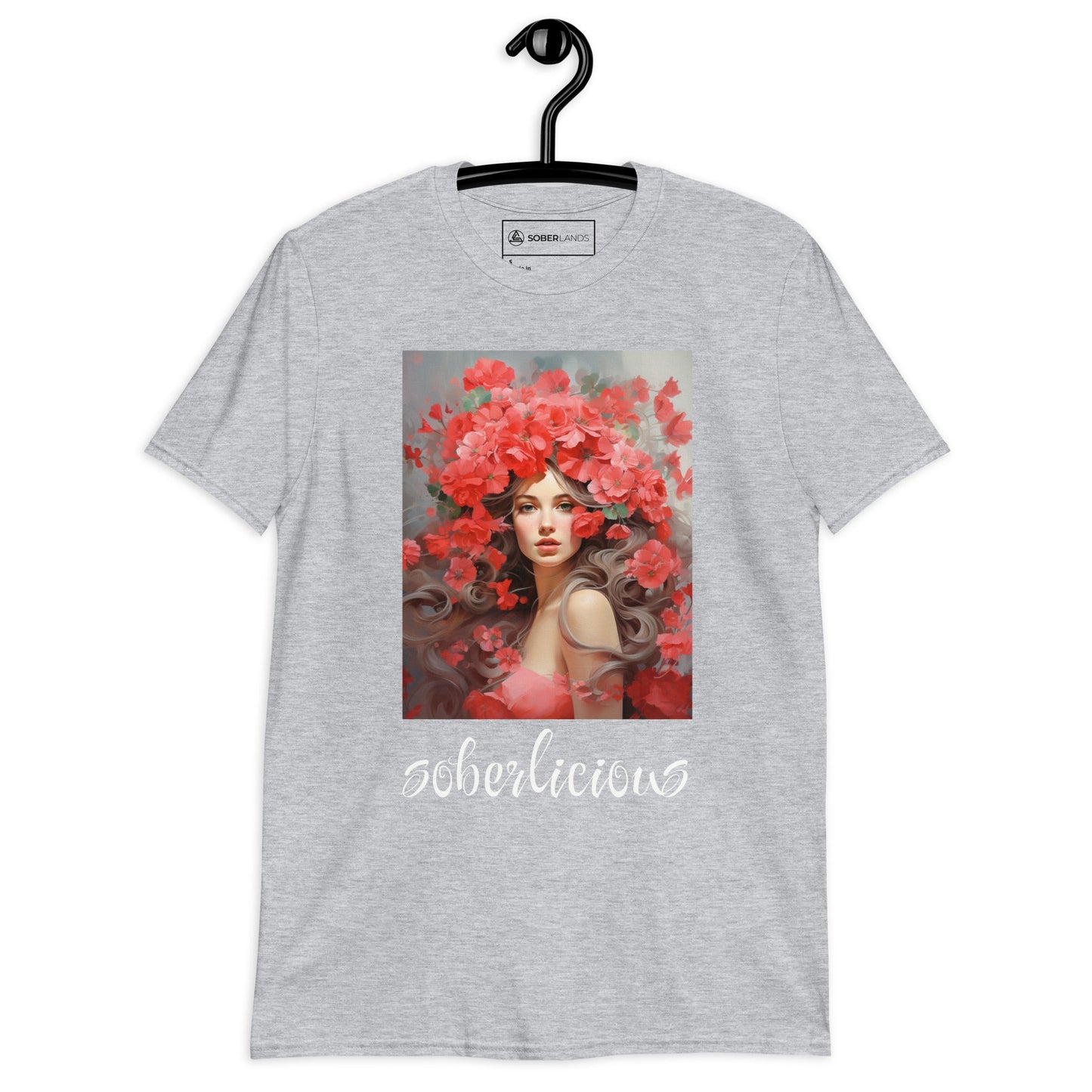 Soberlicious Flowers Tee - Soberlands