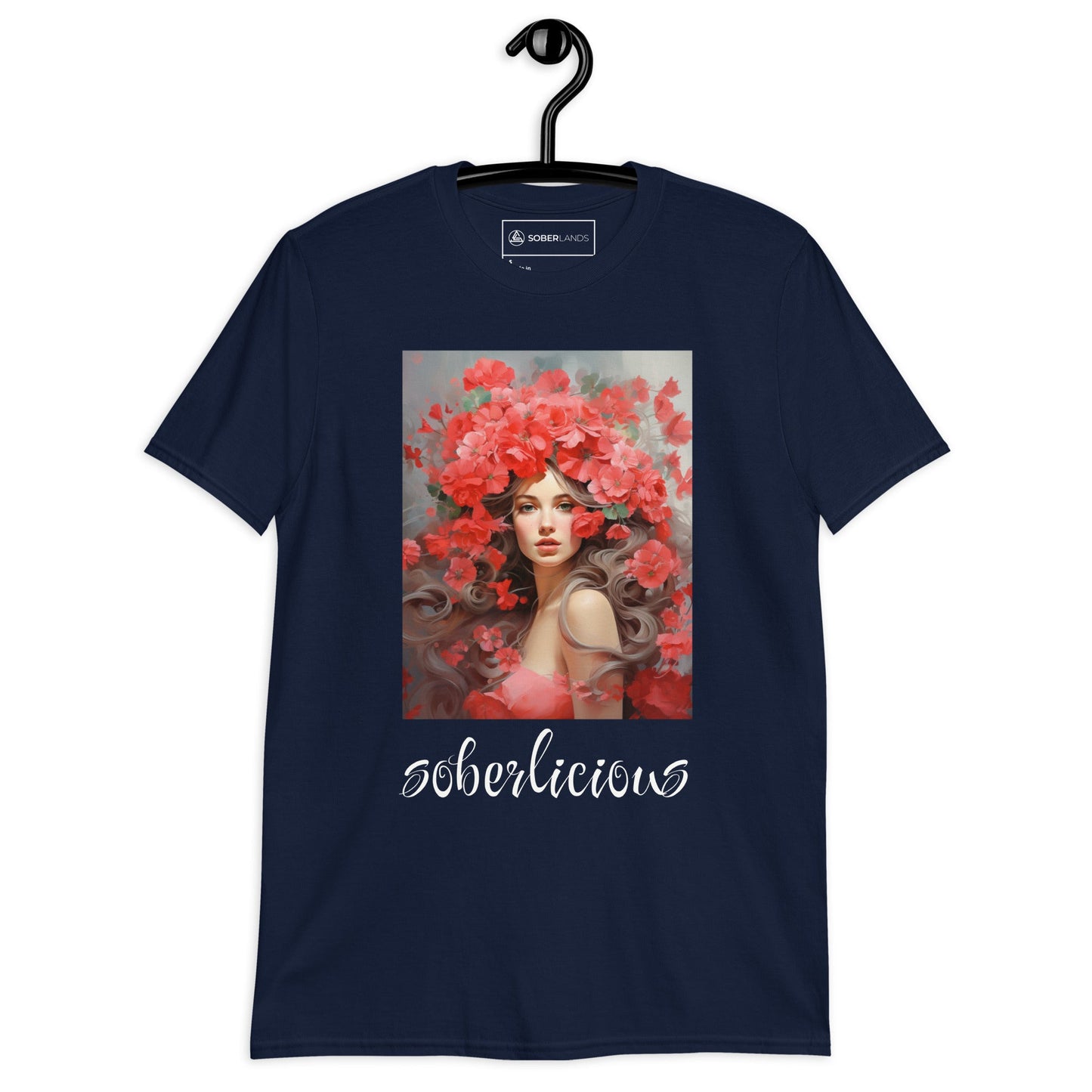 Soberlicious Flowers Tee - Soberlands